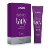 Gel excitante, adstringente e lubrificante - Sexy Lady 3 em 1 - 15g