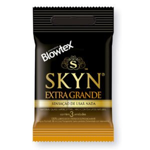 Preservativo Skyn Extra Grande c/ 3 unidades - Blowtex