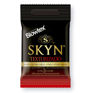 Preservativo Skyn Texturizado c/ 3 unidades - Blowtex