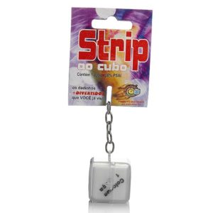 Chaveiro e Dado - Strip ao cubo