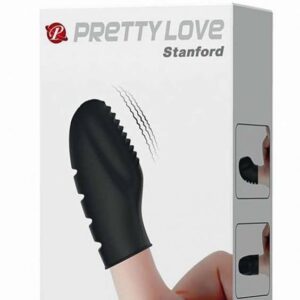 Dedeira com Vibro - Massageador em silicone Ultra Macio e Elástico - Pretty Love Stanford